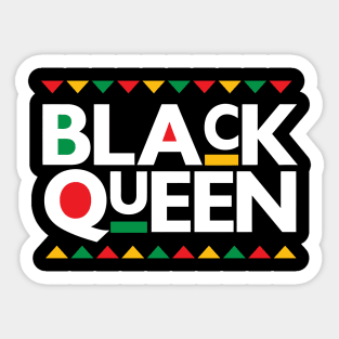 Black Queen, Black Women, Black Girl Magic, Afrocentric Sticker